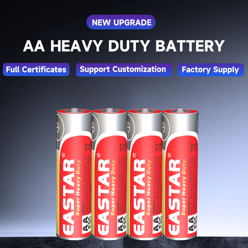 Bulk AA Heavy Duty Batteries (R6) | IEC-Certified Zinc-Carbon Cells for ...