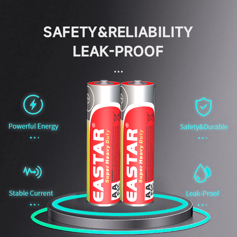 Bulk AA Heavy Duty Batteries (R6) | IEC-Certified Zinc-Carbon Cells for ...